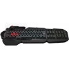 Клавиатура A4Tech B314 черный USB Multimedia for gamer LED (подставка для запястий) кабель 1.8м