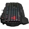 Клавиатура A4Tech B314 черный USB Multimedia for gamer LED (подставка для запястий) кабель 1.8м