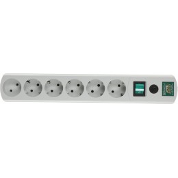 Сетевой фильтр Most RG-U 1.5м (6 розеток) белый (пакет ПЭ)