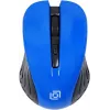 Мышь Оклик 545MW черный/синий оптическая 1600dpi беспров. USB для ноутбука 4but (368630)