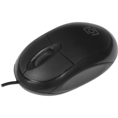 Мышь Оклик 105S черный оптическая 800dpi USB для ноутбука 3but (400941)