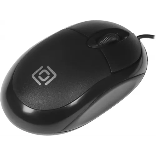 Мышь Оклик 105S черный оптическая 800dpi USB для ноутбука 3but (400941)