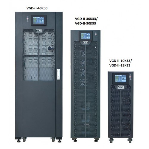 Источник бесперебойного питания Powercom VGD-II-10K33 10000Вт 10000ВА черный без батареи