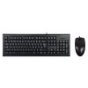 Клавиатура + мышь A4Tech KR-8520D клав:черный мышь:черный USB