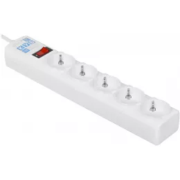 Сетевой фильтр Powercube SPG-B-6-WHITE 1.9м (5 розеток) белый (коробка)