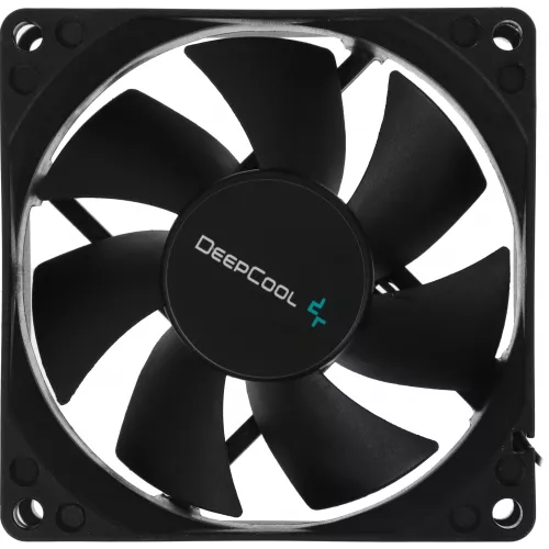 Вентилятор для корпуса Deepcool XFan 80 80х80x25 черный 4-pin (Molex) 20дБ (DP-FDC-XF80) Ret