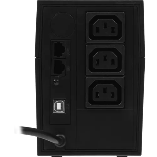 Источник бесперебойного питания Powercom Raptor RPT-600AP 360Вт 600ВА черный
