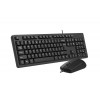 Клавиатура + мышь A4Tech KK-3330 клав:черный мышь:черный USB (KK-3330 USB (BLACK))