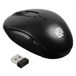 Мышь Оклик 505MW черный оптическая 1000dpi беспров. USB для ноутбука 3but (1018256)