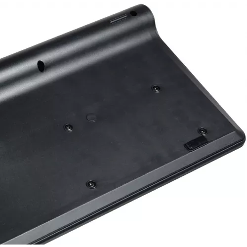 Клавиатура Оклик 480M черный/серый USB slim Multimedia (1067199) кабель 1.5м