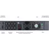 Источник бесперебойного питания Powercom Macan MRT-2000SE 2000Вт 2000ВА черный