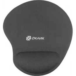 Коврик для мыши Оклик OK-RG0550-GR Мини серый 220x195x20мм