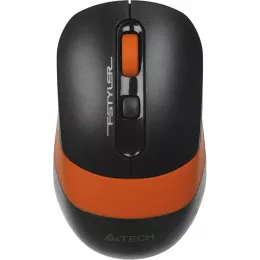 Мышь A4Tech Fstyler FG10 черный/оранжевый оптическая 2000dpi беспров. USB 4but (FG10 ORANGE)