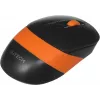 Мышь A4Tech Fstyler FG10 черный/оранжевый оптическая 2000dpi беспров. USB 4but (FG10 ORANGE)