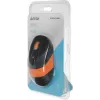Мышь A4Tech Fstyler FG10 черный/оранжевый оптическая 2000dpi беспров. USB 4but (FG10 ORANGE)