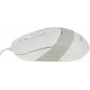 Мышь A4Tech Fstyler FM10 белый/серый оптическая 1600dpi USB 4but (FM10 WHITE)