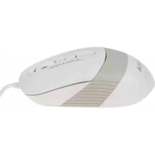 Мышь A4Tech Fstyler FM10 белый/серый оптическая 1600dpi USB 4but (FM10 WHITE)