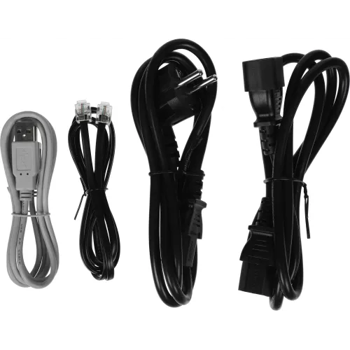 Источник бесперебойного питания Powercom King Pro RM KIN-1000AP RM 800Вт 1000ВА черный