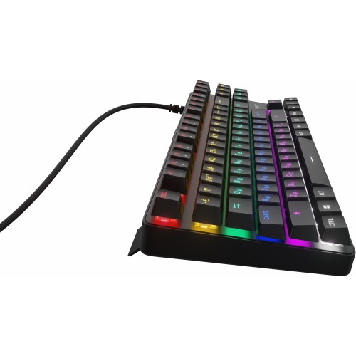 Клавиатура Оклик 969G SHOTGUN механическая черный USB Multimedia for gamer LED