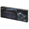 Клавиатура Оклик 969G SHOTGUN механическая черный USB Multimedia for gamer LED