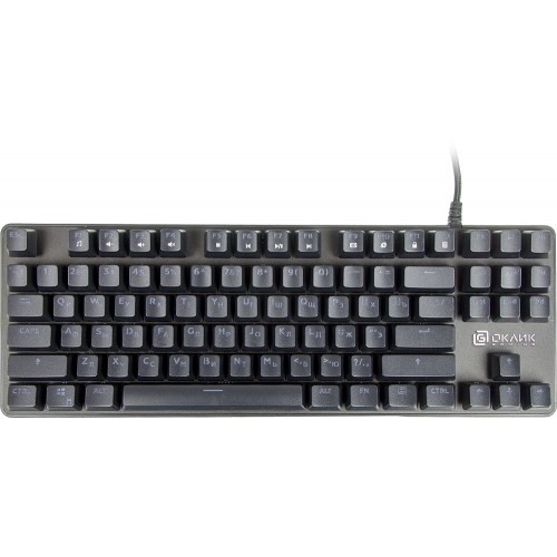 Клавиатура Оклик 969G SHOTGUN механическая черный USB Multimedia for gamer LED