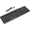 Клавиатура Оклик 180V2 черный USB (1185956) кабель 2м