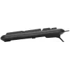 Клавиатура Оклик 180V2 черный USB (1185956) кабель 2м