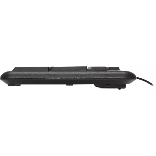 Клавиатура Оклик 180V2 черный USB (1185956) кабель 2м