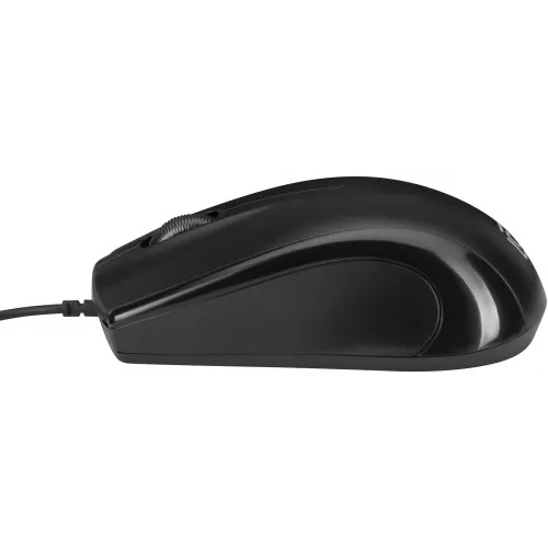 Мышь Оклик 185V2 черный оптическая 1200dpi USB для ноутбука 3but (1185962)