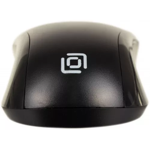 Мышь Оклик 185V2 черный оптическая 1200dpi USB для ноутбука 3but (1185962)