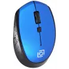 Мышь Оклик 488MW черный/синий оптическая 1600dpi беспров. USB для ноутбука 4but (1196569)