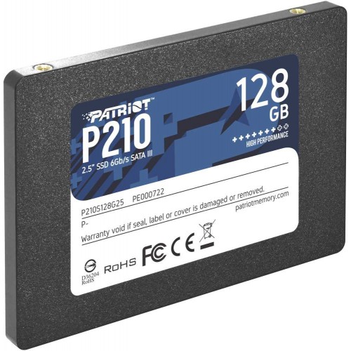 Накопитель SSD Patriot SATA-III 128GB P210S128G25 P210 2.5"