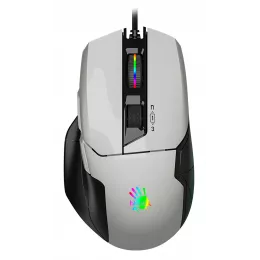 Мышь A4Tech Bloody W70 Max белый/черный оптическая 10000dpi USB 10but (W70 MAX (PANDA WHITE))