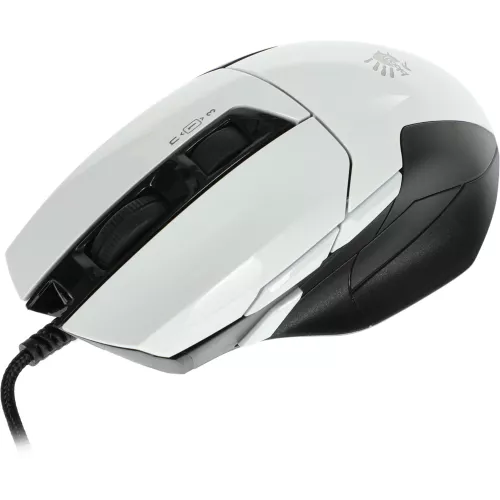 Мышь A4Tech Bloody W70 Max белый/черный оптическая 10000dpi USB 10but (W70 MAX (PANDA WHITE))
