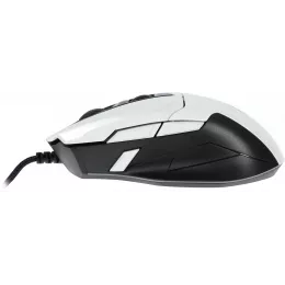 Мышь A4Tech Bloody W70 Max белый/черный оптическая 10000dpi USB 10but (W70 MAX (PANDA WHITE))