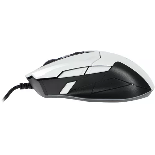 Мышь A4Tech Bloody W70 Max белый/черный оптическая 10000dpi USB 10but (W70 MAX (PANDA WHITE))