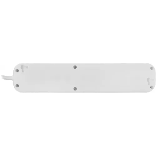 Сетевой удлинитель Defender E518 1.8м (5 розеток) белый (пакет ПЭ)