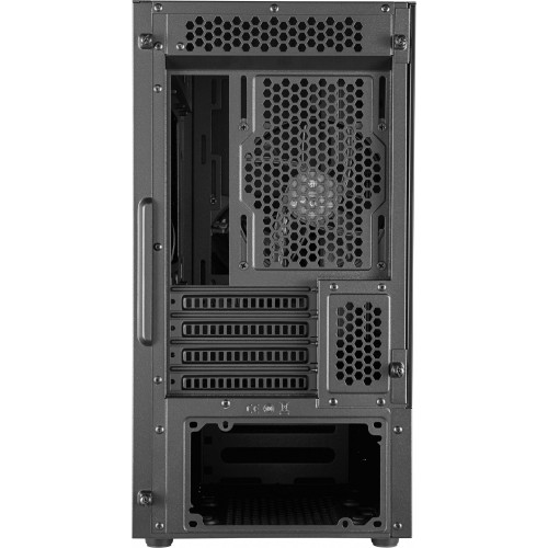Корпус Cooler Master MasterBox NR400 w/o ODD черный без БП mATX 4x120mm 4x140mm 2xUSB3.0 audio bott PSU