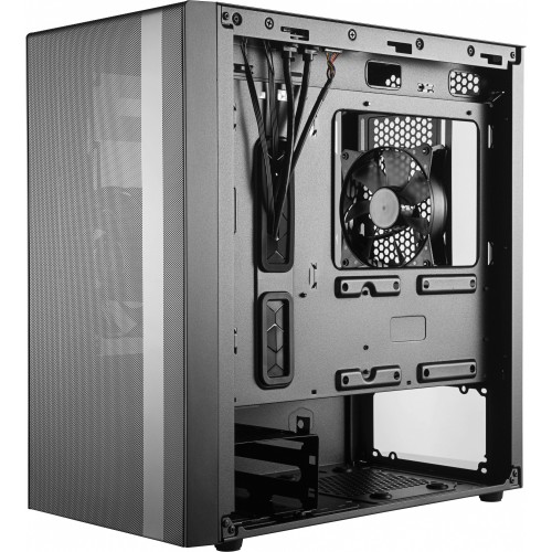 Корпус Cooler Master MasterBox NR400 w/o ODD черный без БП mATX 4x120mm 4x140mm 2xUSB3.0 audio bott PSU