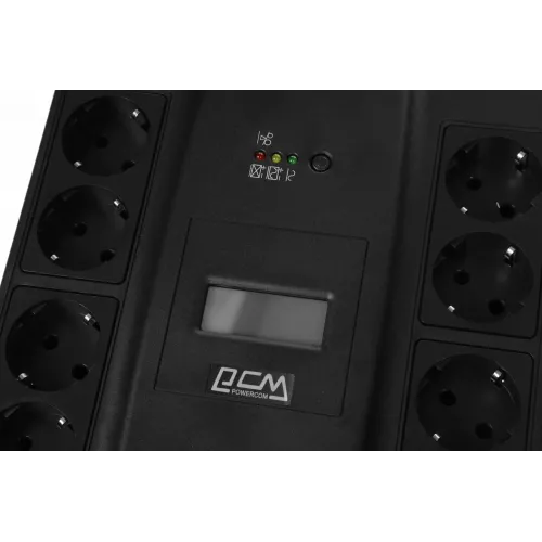 Источник бесперебойного питания Powercom Spider SPD-550U LCD USB 330Вт 550ВА черный