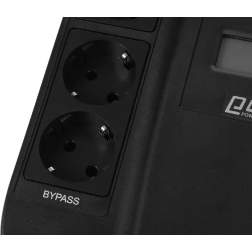Источник бесперебойного питания Powercom Spider SPD-550U LCD USB 330Вт 550ВА черный