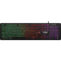 Клавиатура + мышь Defender Tark C-779 клав:черный мышь:черный USB LED (52779)