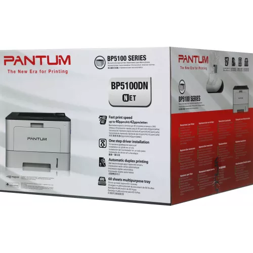 Принтер лазерный Pantum BP5100DN A4 Duplex Net белый