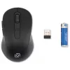 Мышь Оклик 677MW черный оптическая 1600dpi беспров. USB 6but (1520859)