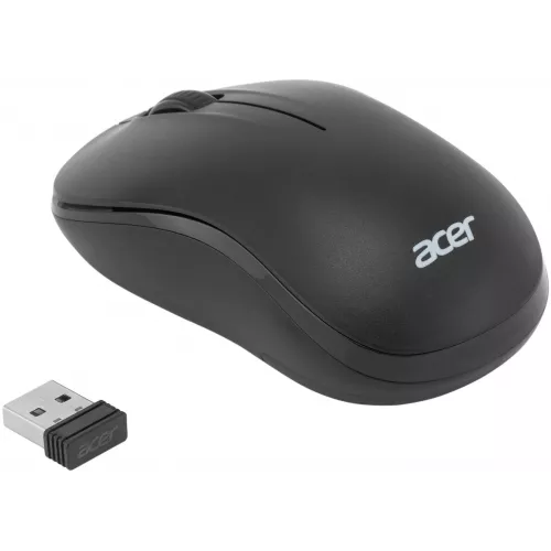 Мышь Acer OMR160 черный оптическая 1200dpi беспров. USB 3but (ZL.MCEEE.00M)