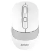 Мышь A4Tech Fstyler FB10C белый/серый оптическая 2000dpi беспров. BT/Radio USB 4but (FB10C GRAYISH WHITE)