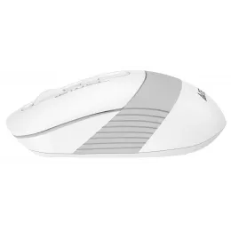 Мышь A4Tech Fstyler FB10C белый/серый оптическая 2000dpi беспров. BT/Radio USB 4but (FB10C GRAYISH WHITE)