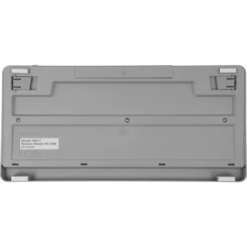 Клавиатура A4Tech FBK11 белый/серый USB беспроводная BT/Radio slim (FBK11 WHITE)