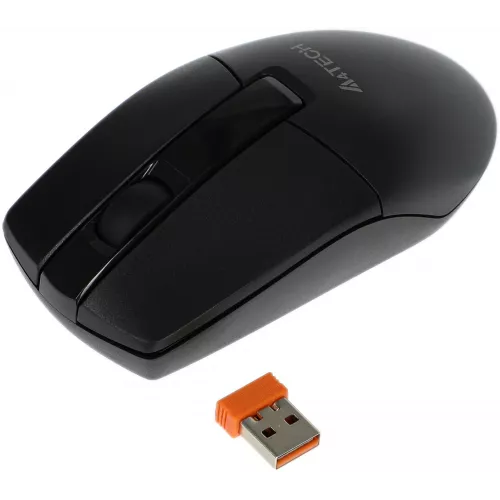 Мышь A4Tech G3-330N черный оптическая 1200dpi беспров. USB 3but