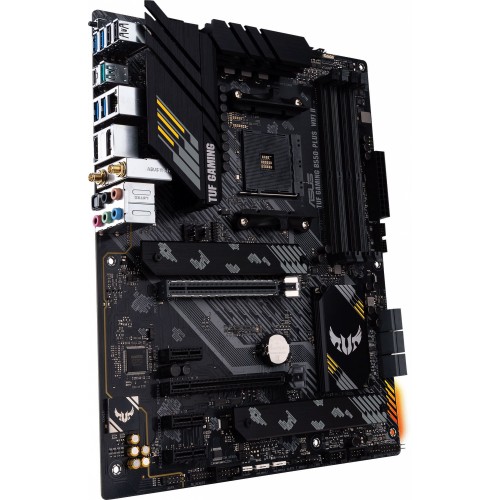 Материнская плата Asus TUF GAMING B550-PLUS WIFI II Soc-AM4 AMD B550 4xDDR4 ATX AC`97 8ch(7.1) 2.5Gg RAID+HDMI+DP